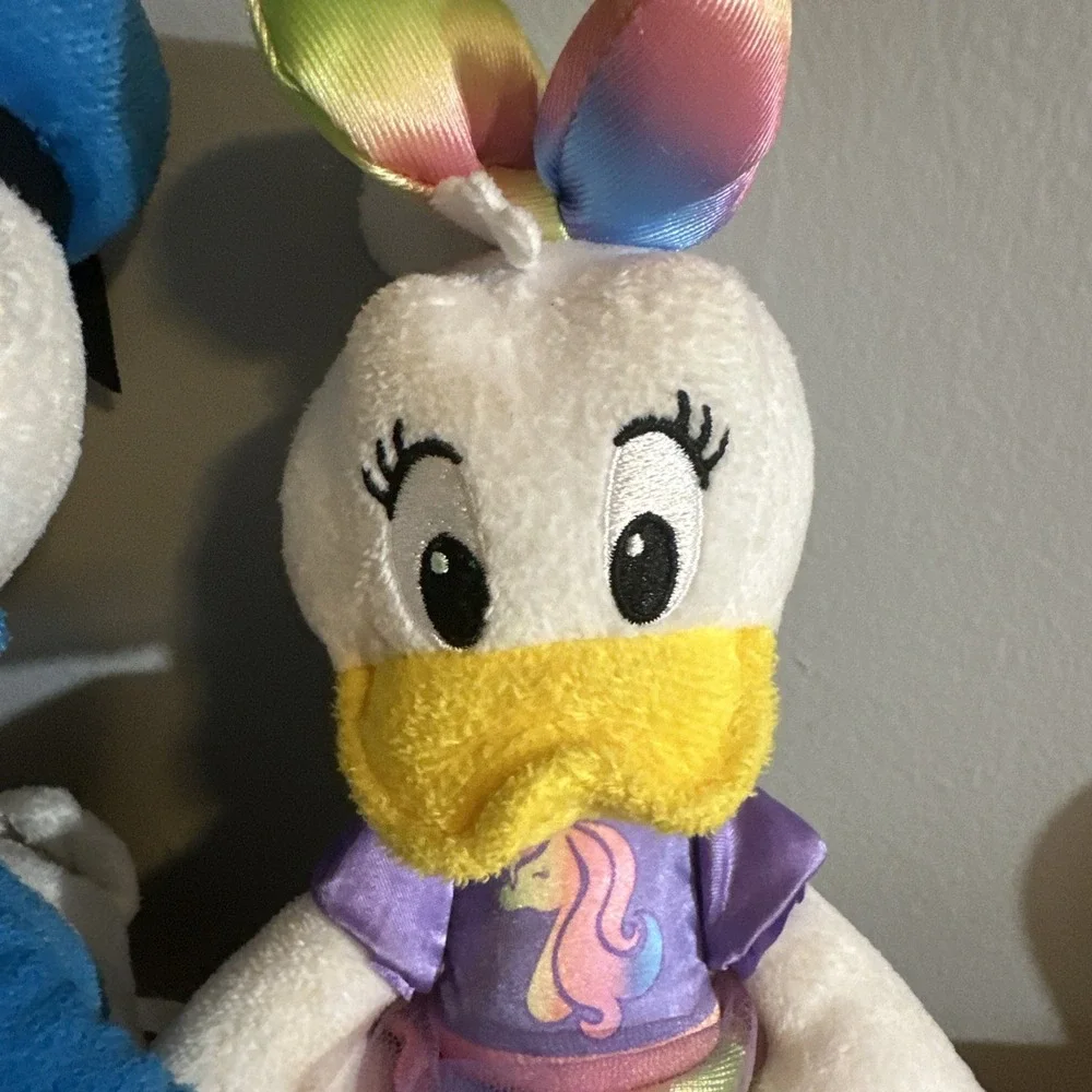 Daisy Duck and‎ Donald Duck plush set Disney 10 inch Stuffed Animals